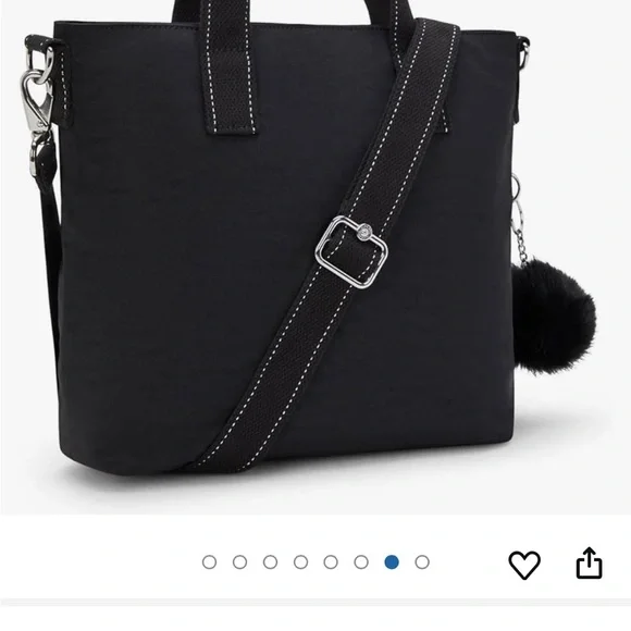 Black Kipling Women's Tote Bag - Picture 4 of 5